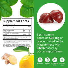 Yerba Mate Gummies aiding digestion after meals