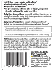 Made in USA Ashland, Oregon label on the packaging