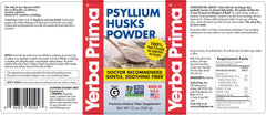 12 oz Yerba Prima Psyllium Husks Powder packaging