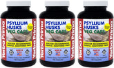 Yerba Prima Psyllium Husks Veg Caps bottle label