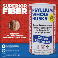 Non-GMO psyllium husk dietary fiber supplement
