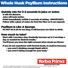 Three containers of Psyllium Whole Husks included in the pack