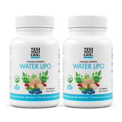 Yes You Can! Water Lipo Pills bottle front view for daily hydration support
