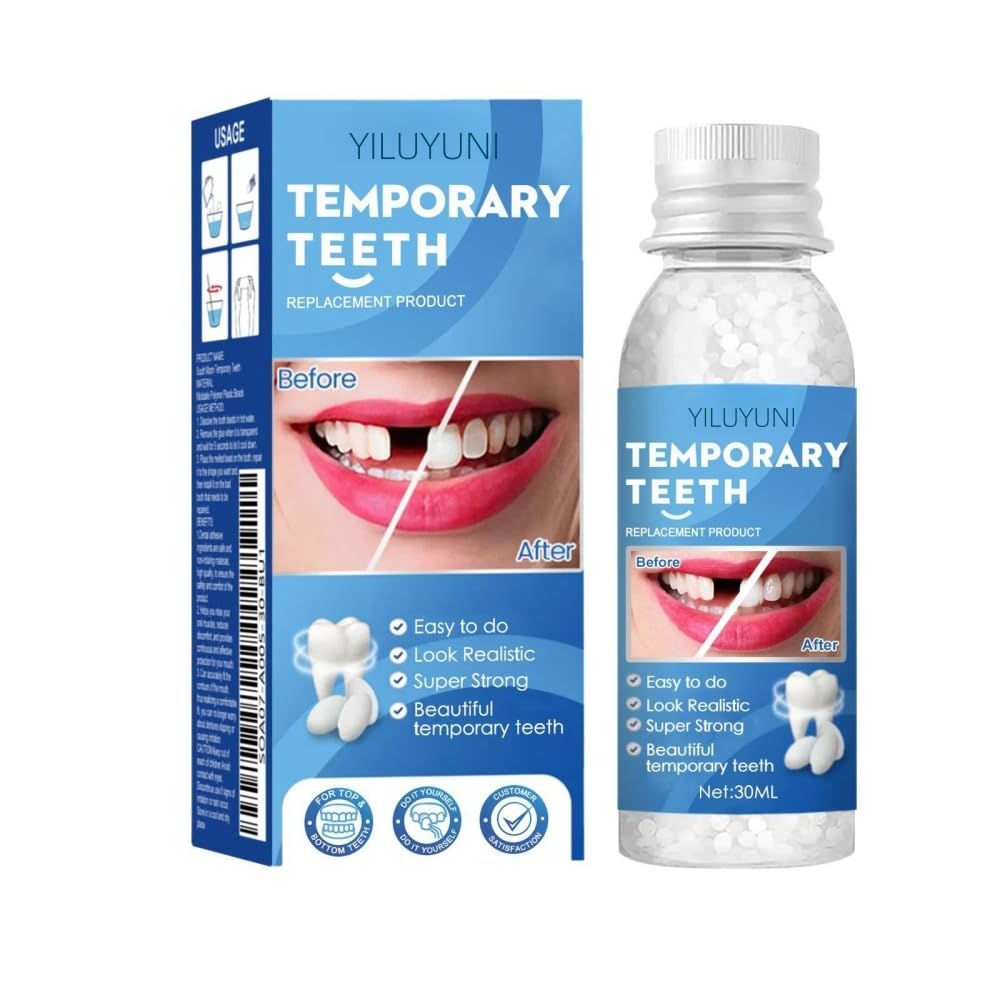 YILUYUNI denture repair beads kit packaging