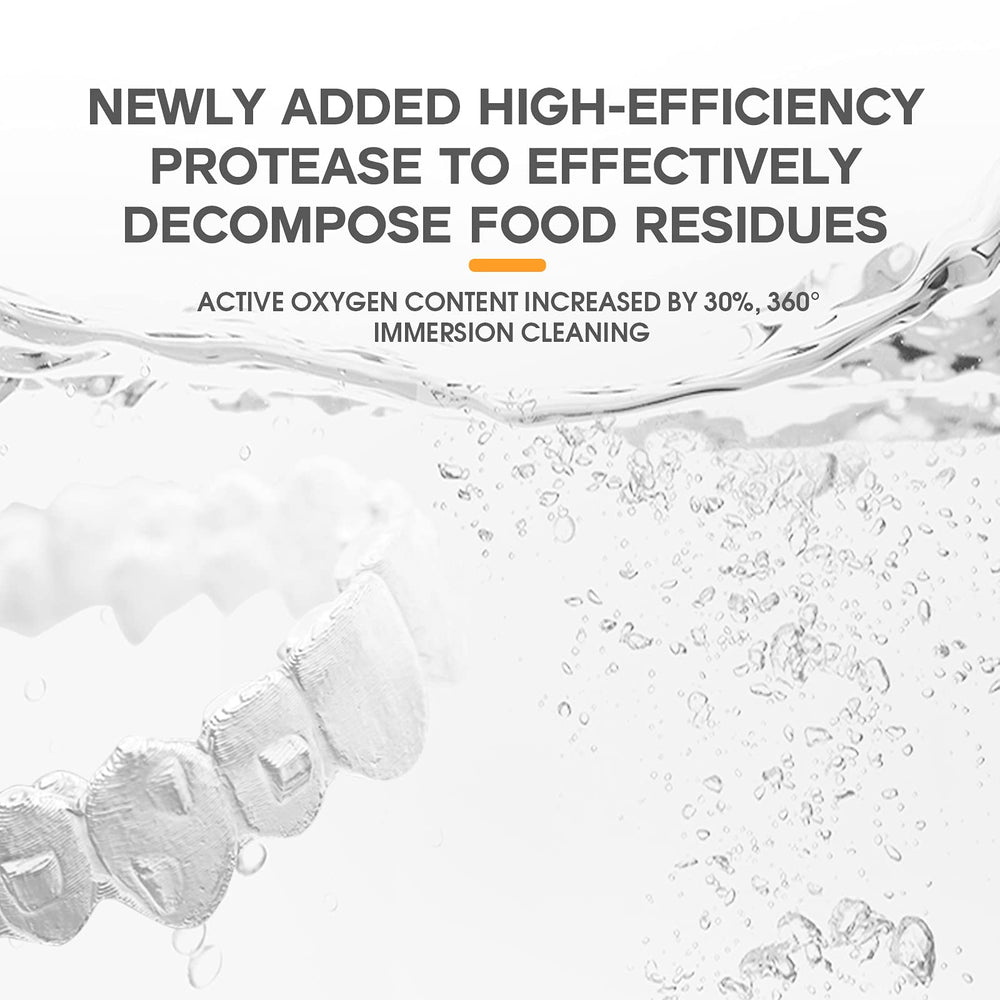 YKL denture soaking with foam action for deep descaling benefit