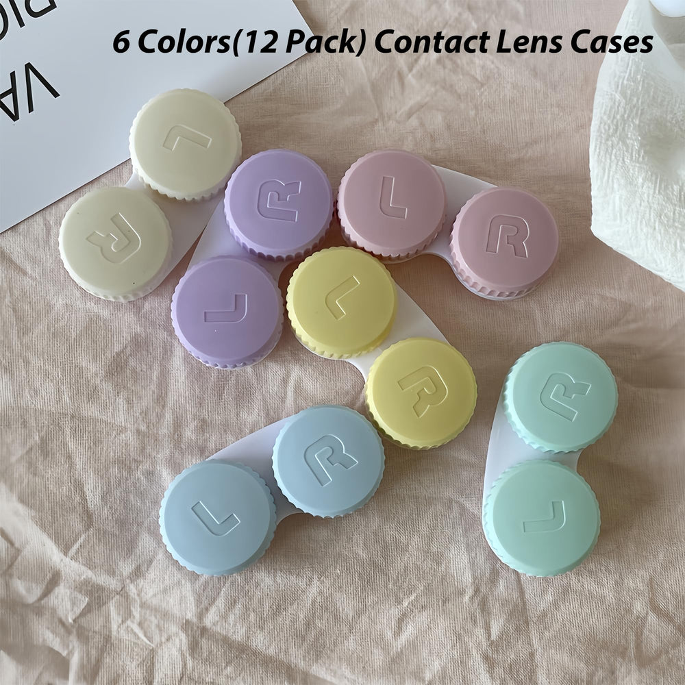 Durable screw-cap design for leak-proof contact lens cases