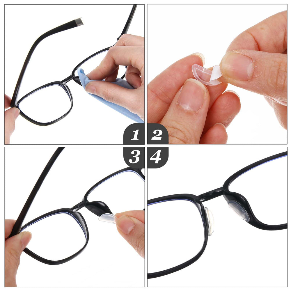 Universal fit for most plastic-frame glasses