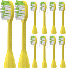 YMPBO 10-pack replacement heads compatible with Philips One Series BH1022/02