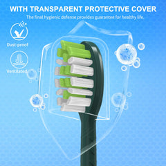 10-pack YMPBO toothbrush heads for Philips One BH1022/08