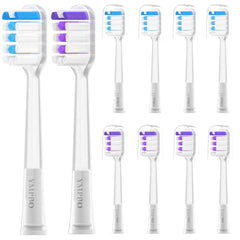 YMPBO Laifen-compatible toothbrush heads 10-pack packaging