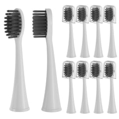 YMPBO Burst compatible 10-pack replacement toothbrush heads