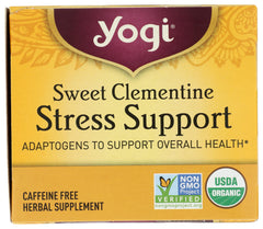 USDA Organic seal on Yogi Tea packaging