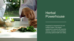 Packaging display of Arugampul Powder 3.5 oz