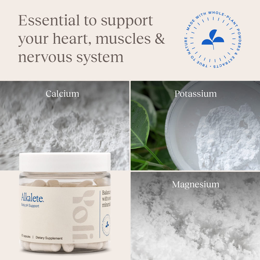 Capsule close-up beside a 60-count bottle