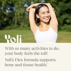 Yoli Flex Limber-C and Mobiliflex blends graphic