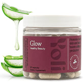 Bottle of Yoli Glow Biotin & Collagen Supplements