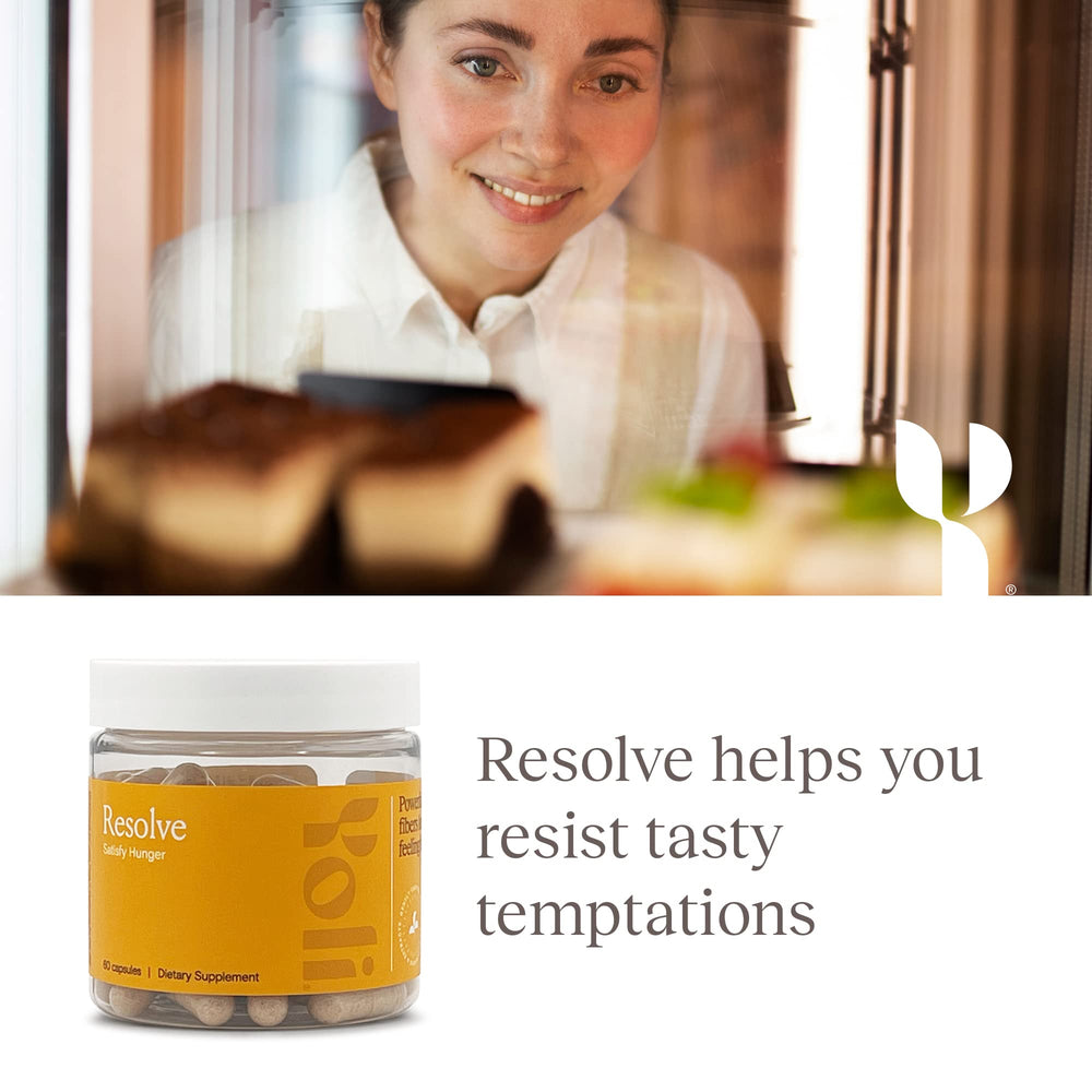 Yoli Resolve label close-up displaying ingredient panel and directions