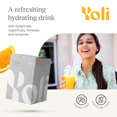 Graphic of ActiZorb blend on Yoli Truth label.