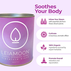 Yoni steam seat ready for use with herb blend