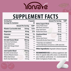Yonrave two-bottles package ready for a full detox routine.