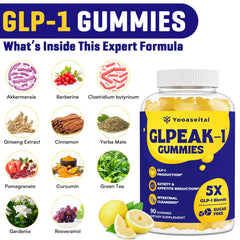 Yooaseital lifestyle scene with gummies supporting energy and digestion.