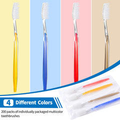 Travel-friendly toothbrush kit with protective caps