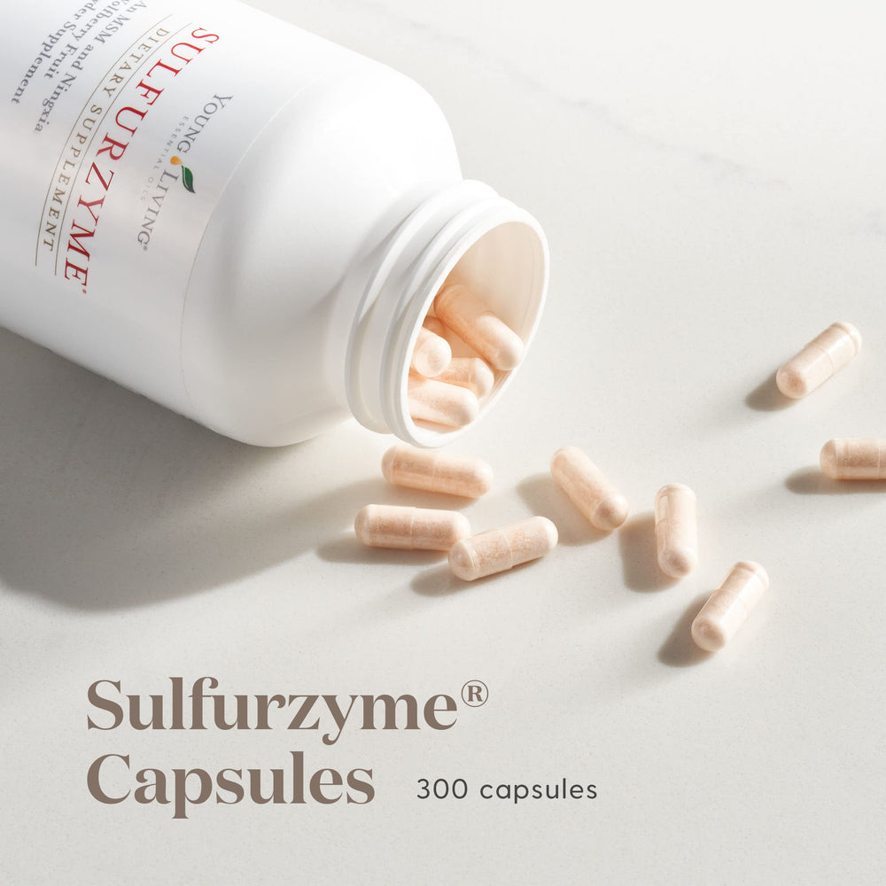 Sulfurzyme ingredients MSM and wolfberry powder
