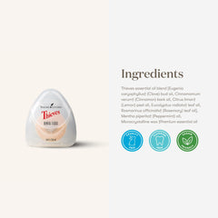 Two-pack Young Living Thieves Dental Floss in packaging