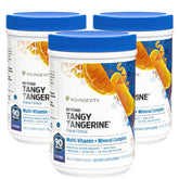 Front view of Youngevity Beyond Tangy Tangerine Original Formula 3-pack