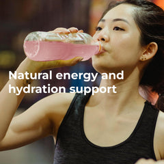 Youngevity ElectroFuel Raspberry flavor close-up emphasizing natural taste