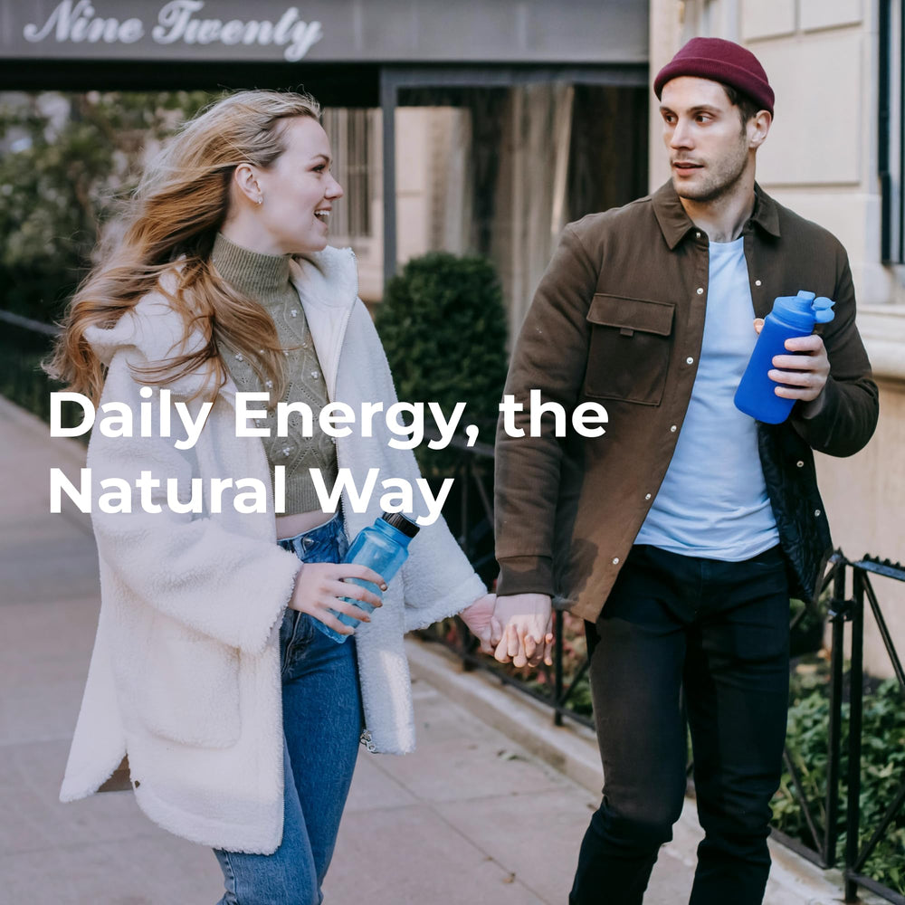 Active lifestyle image featuring a person energized by Pollen Burst
