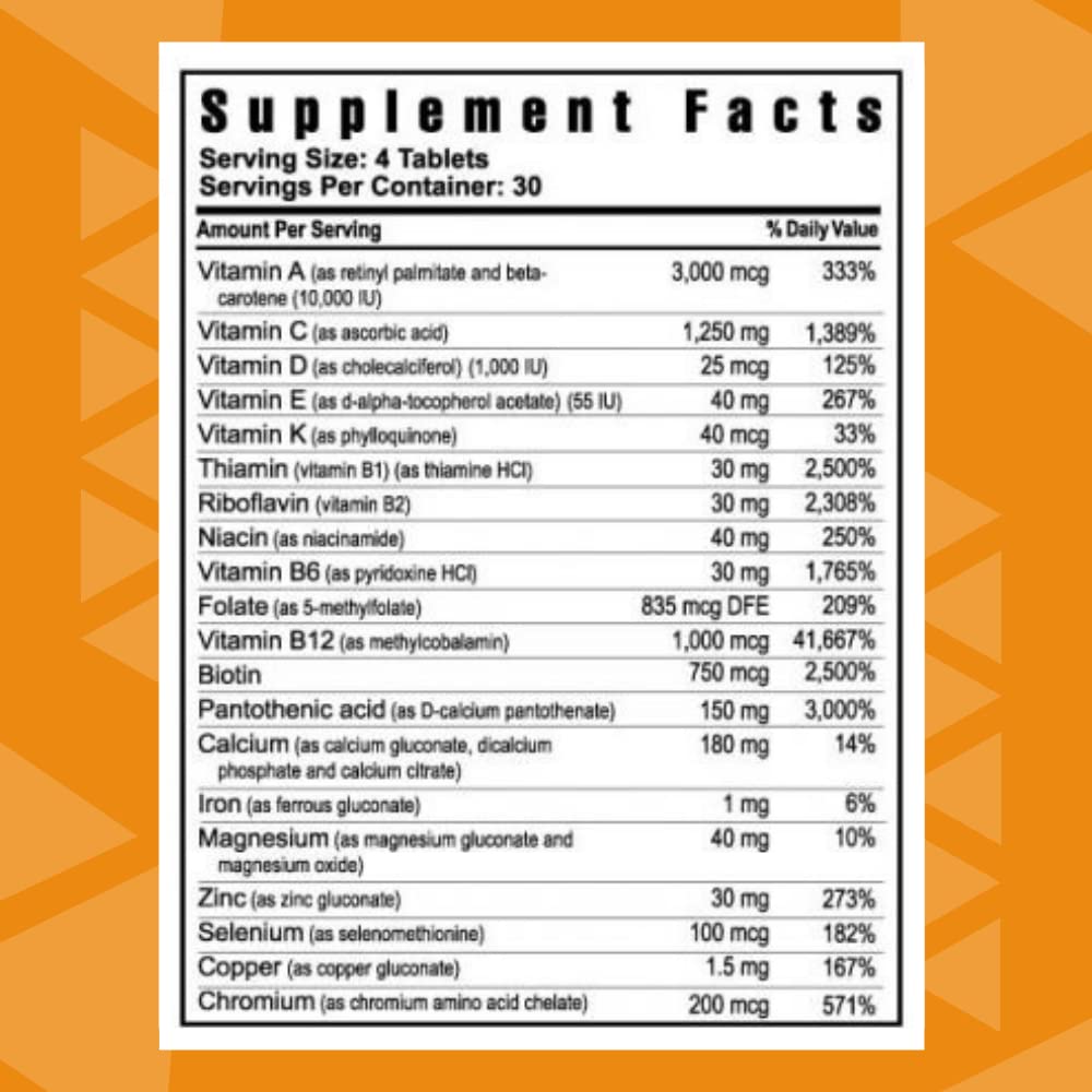 Bottle of Youngevity Beyond Tangy Tangerine 2.0 multivitamin
