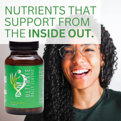 Box front packaging of Youngevity Ultimate Daily Classic Tablets