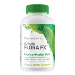 Youngevity Ultimate Flora FX bottle label