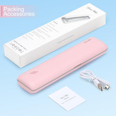 Packing list and product dimensions: 8.7 x 2.2 x 1.1 inches