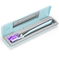 YourMate UVC toothbrush case blue - front view