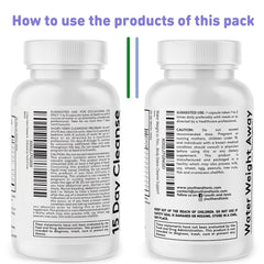 Box and bottle of Youth & Tonic Detox pills