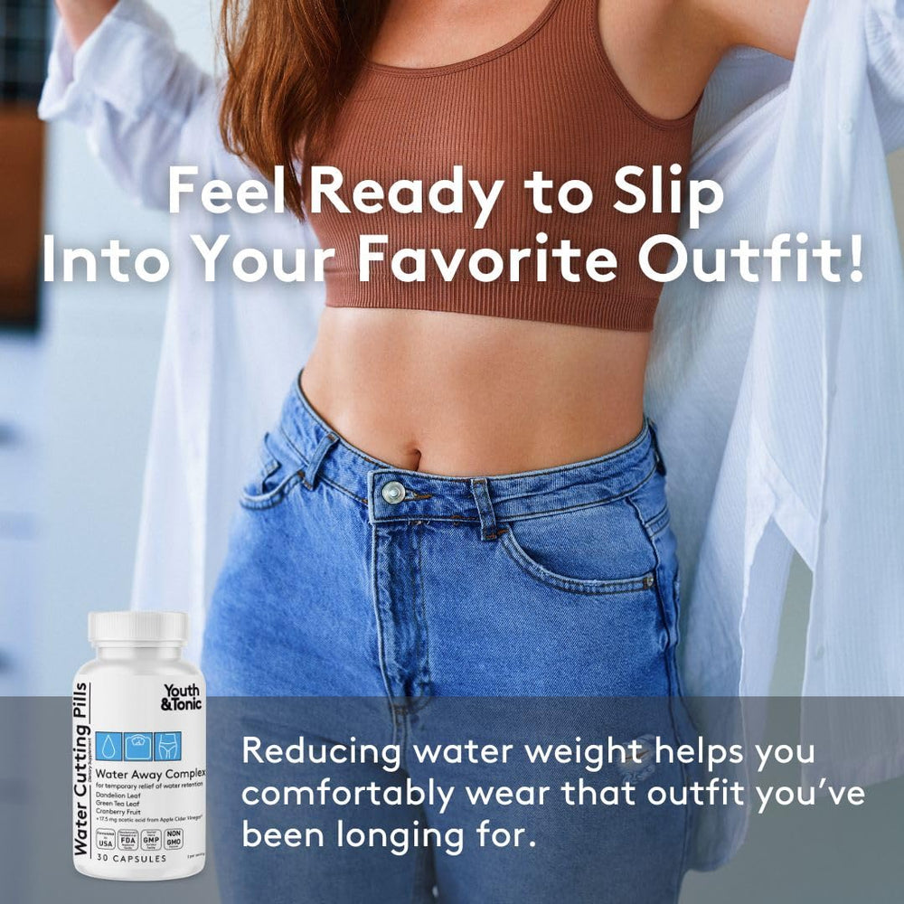 Water-cutting diuretic pills with natural ingredients