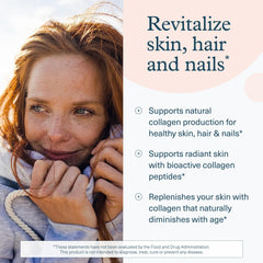 Youtheory Advanced Collagen packaging front showcasing 6,000 mg formula.