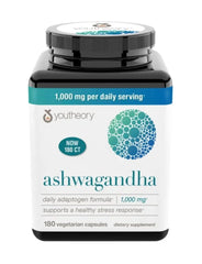 Youtheory Ashwagandha 1000mg with KSM-66 bottle and packaging
