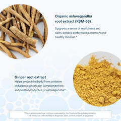 Cortisol balance and calm benefits