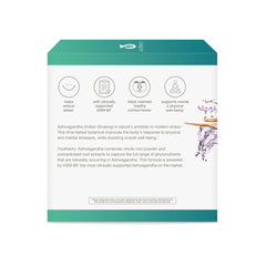 Close-up of Youtheory Ashwagandha Liquid bottle label