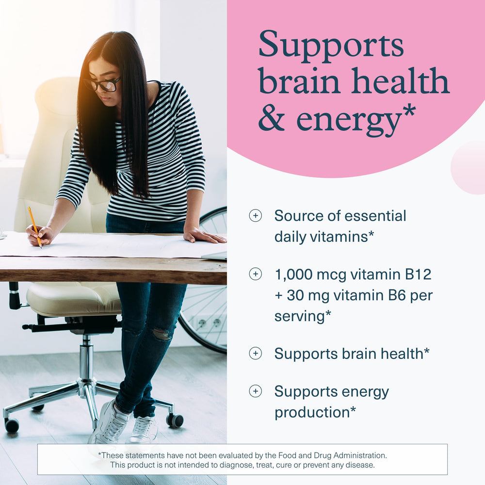 Youtheory B12B6 capsules in bottle