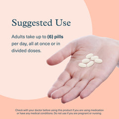 Vitamin C included for collagen formation and antioxidant support