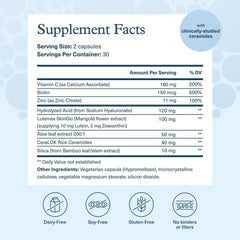 Close-up of Youtheory Hyaluronic Plus bottle