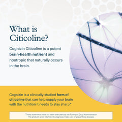 Nutrition facts label on Youtheory Lion's Mane Plus packaging