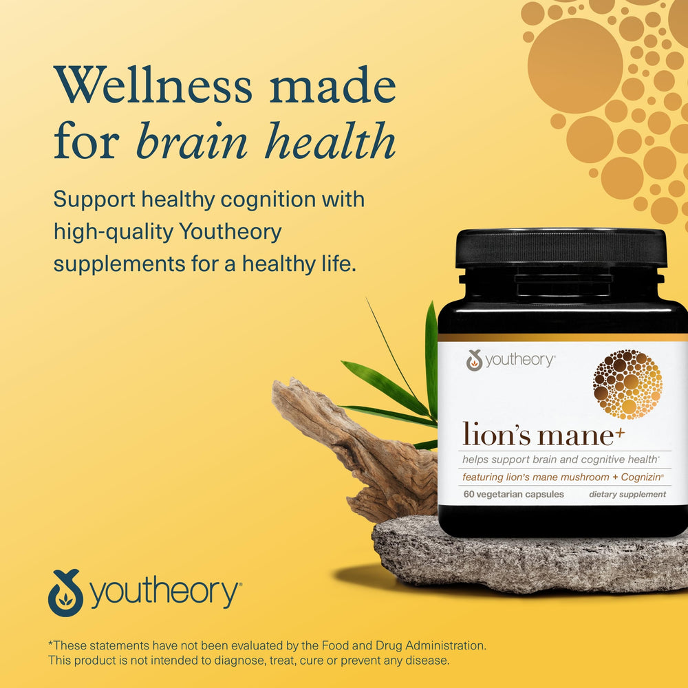 Lifestyle image showing brain health and focus with the supplement