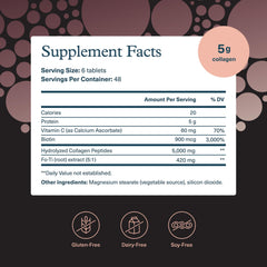 Close-up of hydrolyzed collagen peptides illustration