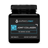 Front view of Youtheory Men's Joint Collagen bottle