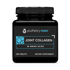 Front view of Youtheory Men's Joint Collagen bottle